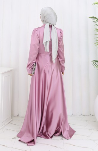 Satin-Abendkleid 52880-09 Dusty Rose 52880-09