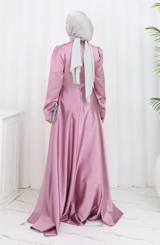 Satijnen Avondjurk 52880-09 Dusty Rose 52880-09