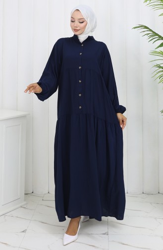 Robe Hijab Bleu Marine 2130-01