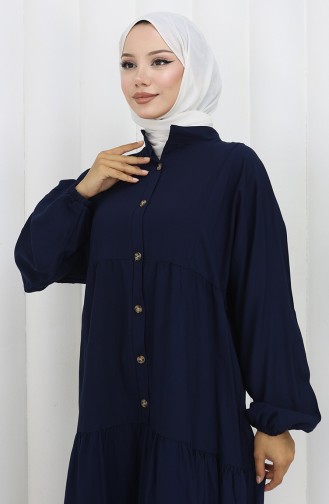 Robe Hijab Bleu Marine 2130-01