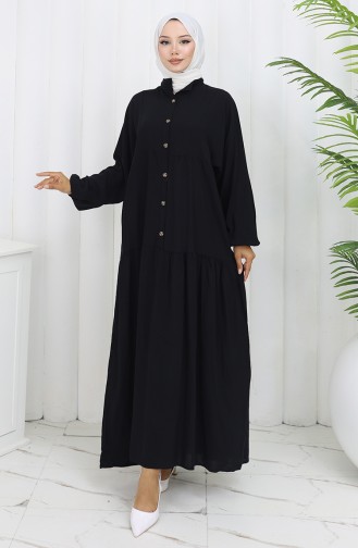 Robe Hijab Noir 2130-02