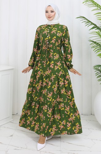 Robe Hijab Khaki 2132-01