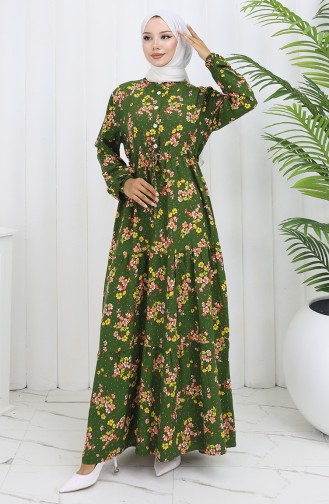 Robe Hijab Khaki 2132-01