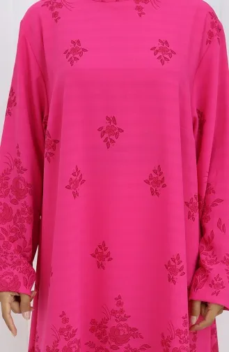 تونيك منقوش 1012-04 فوشيا 1012-04