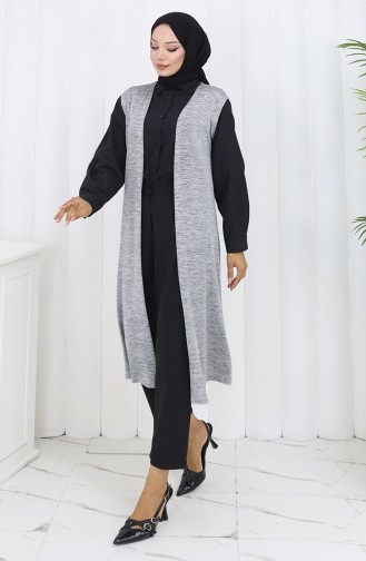 Gray Gilet 8762-01
