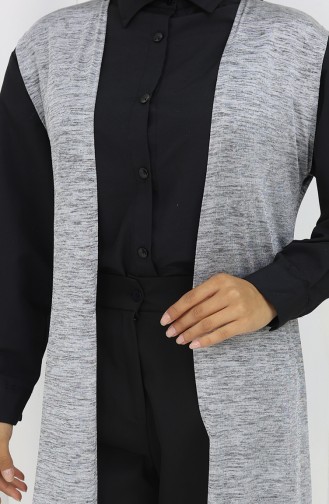Gray Gilet 8762-01