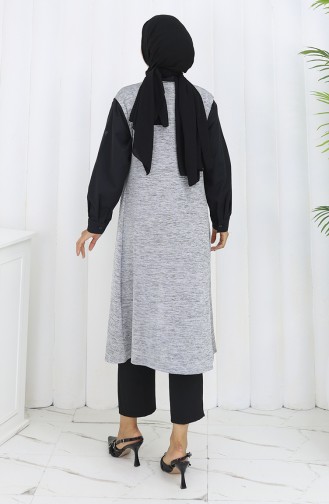 Gray Gilet 8762-01