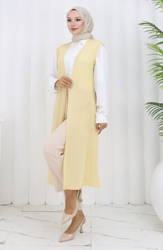 Light Yellow Gilet 8763-05