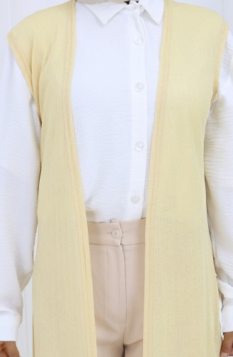 Light Yellow Gilet 8763-05