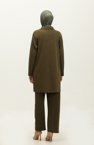 Asya Tuniek Broek Tweedelig Pak 2611-04 Khaki 2611-04