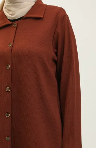 Ensemble Deux Pièces Tunique Et Pantalon Asiatique 2611-05 Tan 2611-05