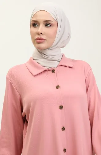 Ensemble Deux Pièces Tunique Et Pantalon Asiatique 2611-09 Poudre 2611-09