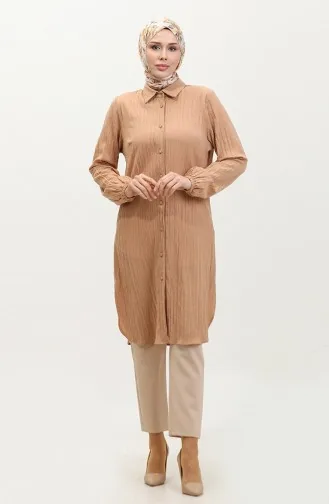 Jale Damen-Tunika In Übergröße 2035-06 Creme 2035-06