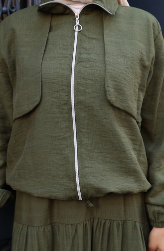 Khaki Anzüge 0129-17