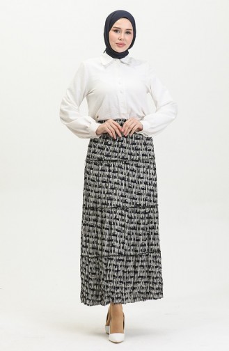 تنورة أزرق كحلي 3161-04