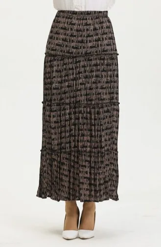 تنورة ألميلا غجرية من الفيسكوز 3161-05 من المنك 3161-05