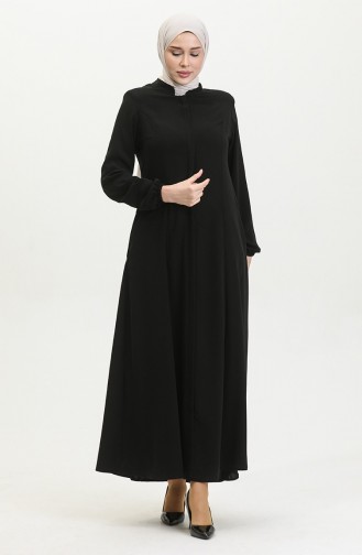 Black Abaya 3018-01