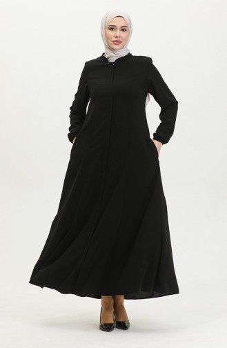 Black Abaya 3018-01