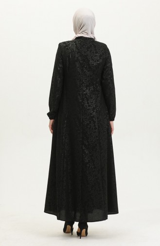 Black Abaya 3018A-01