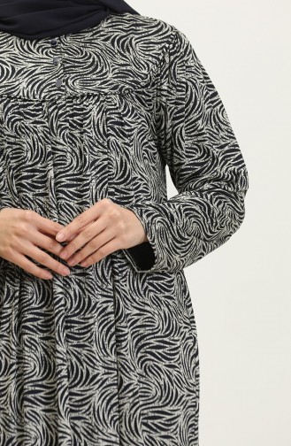 Robe Hijab Noir 4470B-01