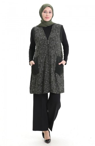 Gilet Sans Manches Khaki 994727A-03