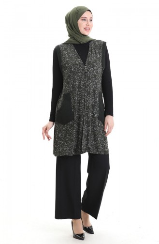 Gilet Sans Manches Khaki 994727A-03