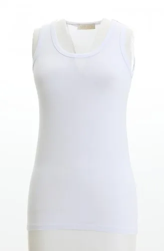 Trägertop Mit Trägern 5039-02 Weiss 5039-02