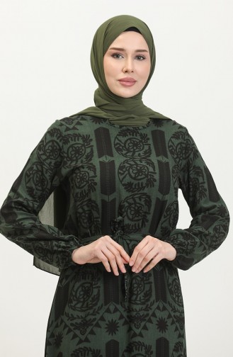 Green İslamitische Jurk 4599-03