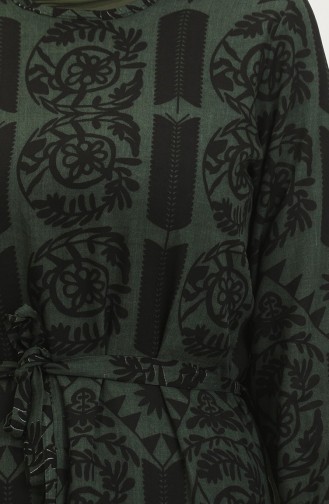 Green İslamitische Jurk 4599-03