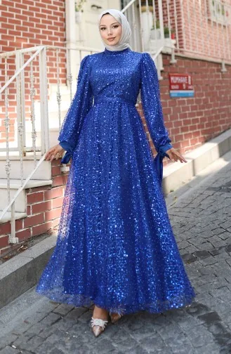 Avondjurk Met Kralen 5801-04 Saks 5801-04