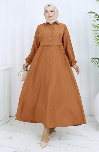 Linnen Vestjurk Tweedelig Pak 2141-02 Tegel 2141-02