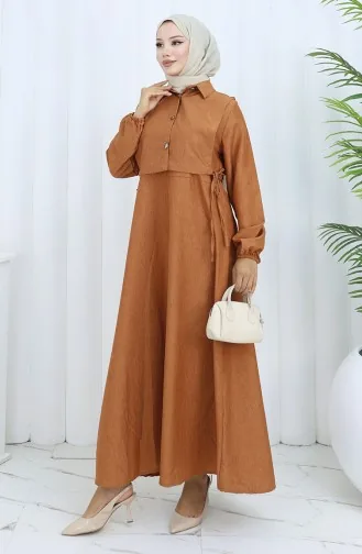 Linnen Vestjurk Tweedelig Pak 2141-02 Tegel 2141-02