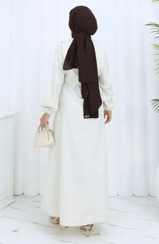 فستان كتان من قطعتين، بدلة 2141-04 بيج 2141-04