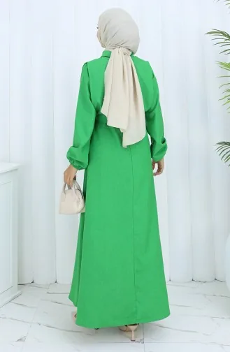 Linnen Vestjurk Tweedelig Pak 2141-09 Smaragdgroen 2141-09