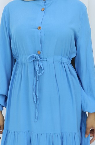 Blue İslamitische Jurk 0085-10