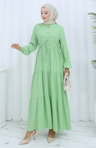 Water Green İslamitische Jurk 0085-11