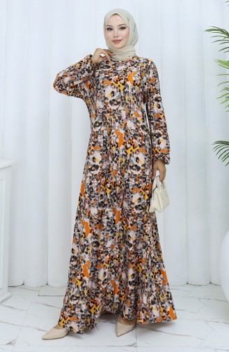 Nerz Hijab Kleider 2135C-03