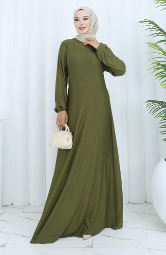 Robe Hijab Khaki 2146-01