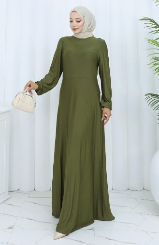 Robe Hijab Khaki 2146-01