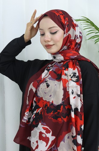 Claret Red Shawl 70317-12