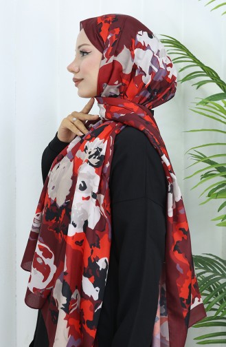 Claret Red Shawl 70317-12