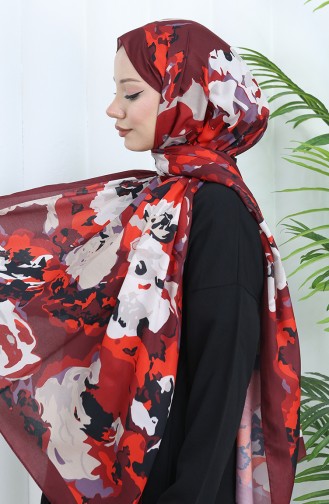 Claret Red Shawl 70317-12