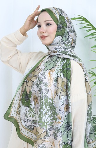 Khaki Sjaal 70319-16