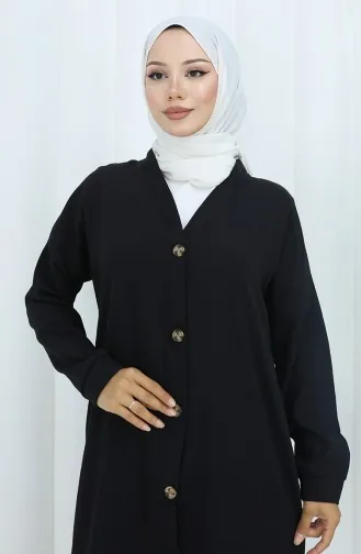 Geknoopt Vest En Pantalon Tweedelig Pak 0138-01 Zwart 0138-01