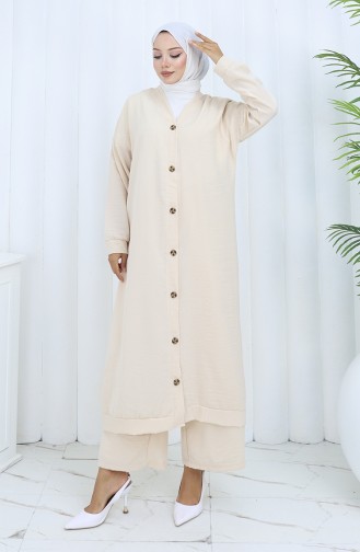 Beige Suit 0138-03