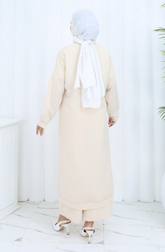 Beige Suit 0138-03