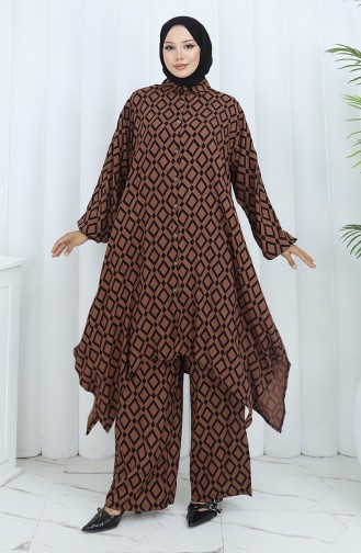 طقم بُني 2144-02