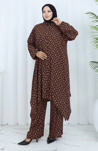 طقم بُني 2144-02