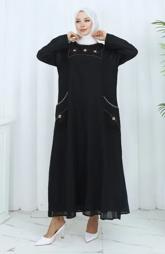 Şile Cloth Authentic Dress 2048-01 Black 2048-01