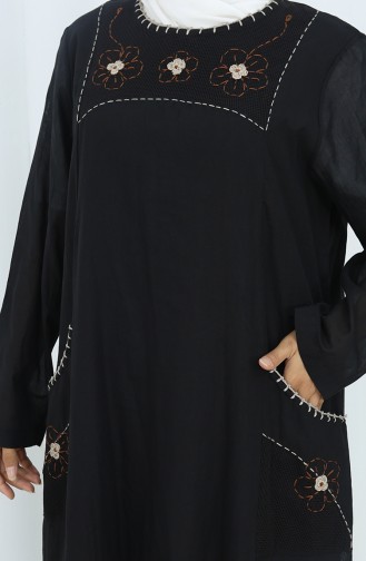 Black Hijab Dress 2048-01